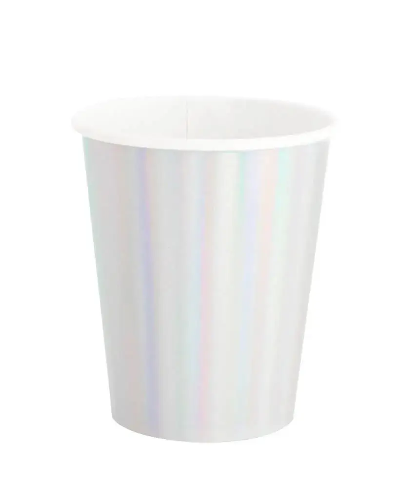 Oh Happy Day Party Shop - Iridescent Silver Plate
