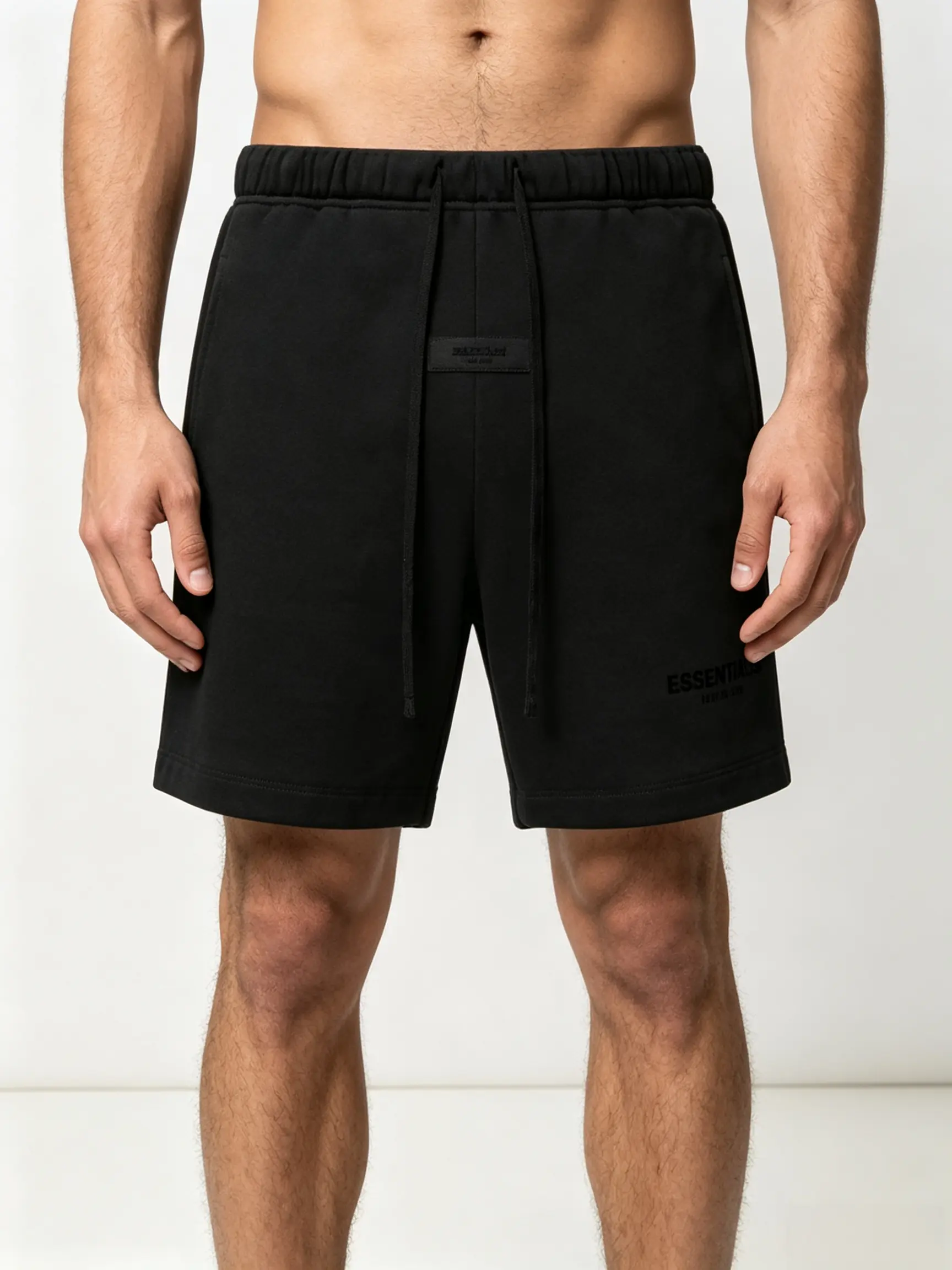 Fear of God Essentials SS22 Casual Stylish Menswear Essential Shorts - Stretch Fabric 'Stretch Limo' Sports Shorts