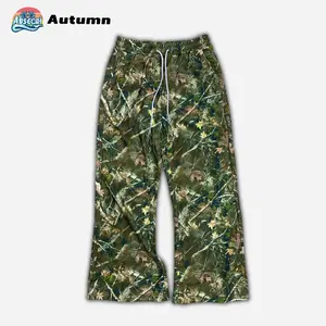 ABSECAI Men's solid color camouflage printed pocket zipper waterproof tactical work pants, regular fit sports pocket, men's wear-resistant outdoor training pants,Breathable Athletic Bottoms big guy pants ok work holiday party outfit pantalones para hombre