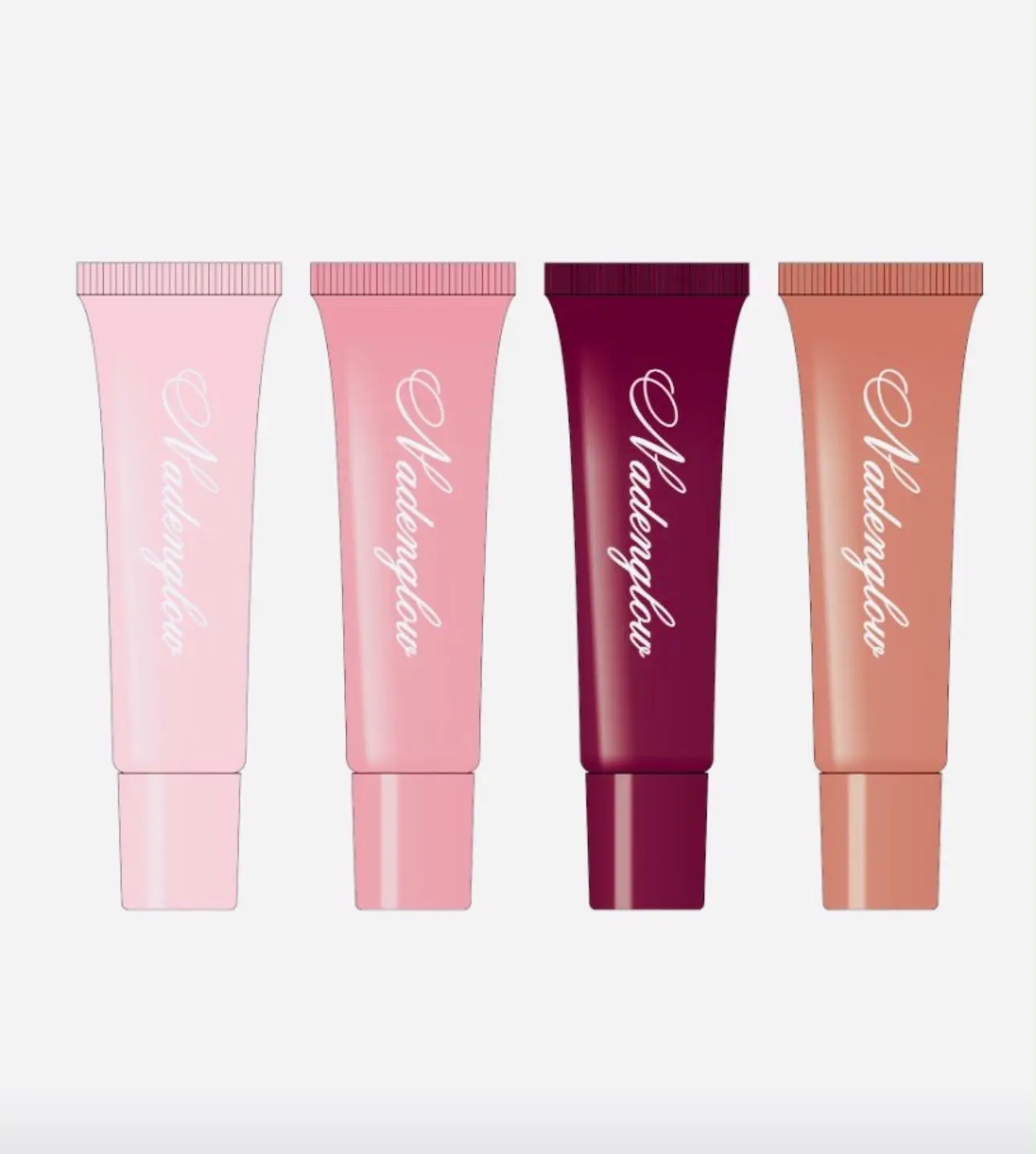 Nadenbybeauty Hydrating Lip Gloss Set Long Lasting Moisturizing Gloss
