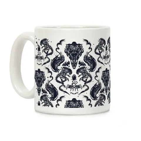 Xenomorph Pattern Coffee Mug - scs14941