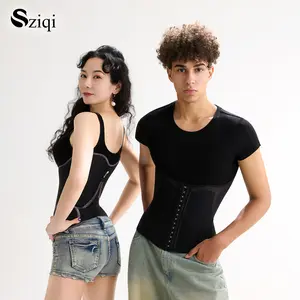 Sziqi 14+1 Dark Ink Butterfly Black lotus Black Fashion Postpartum Waist Support Belt Adjustable Waistband Shapewear