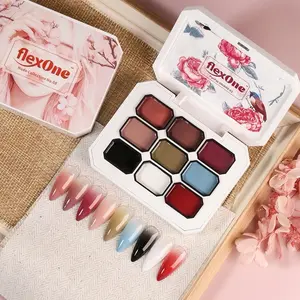 FlexOne Ombre Gel Nude Brown #2 - Pat Pat Gel - Painting Gel (Gel Dặm Ombre - Gel Vẽ siêu đặc)