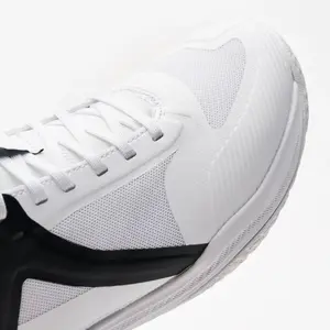 Kanso Shoes EQx3 White/Black - High-Performance Racquet Sports Shoe for Agility Comfort and Durability