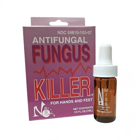 No Miss Antifungal Liquid (0.25oz/1/4 Fl. Oz (7Ml)) - NDC 59810-103-07 Single Item Youth Nail Treatment, Compact Fungus Eliminator, Antifungal Nail Rescue, Hands & Feet Repair