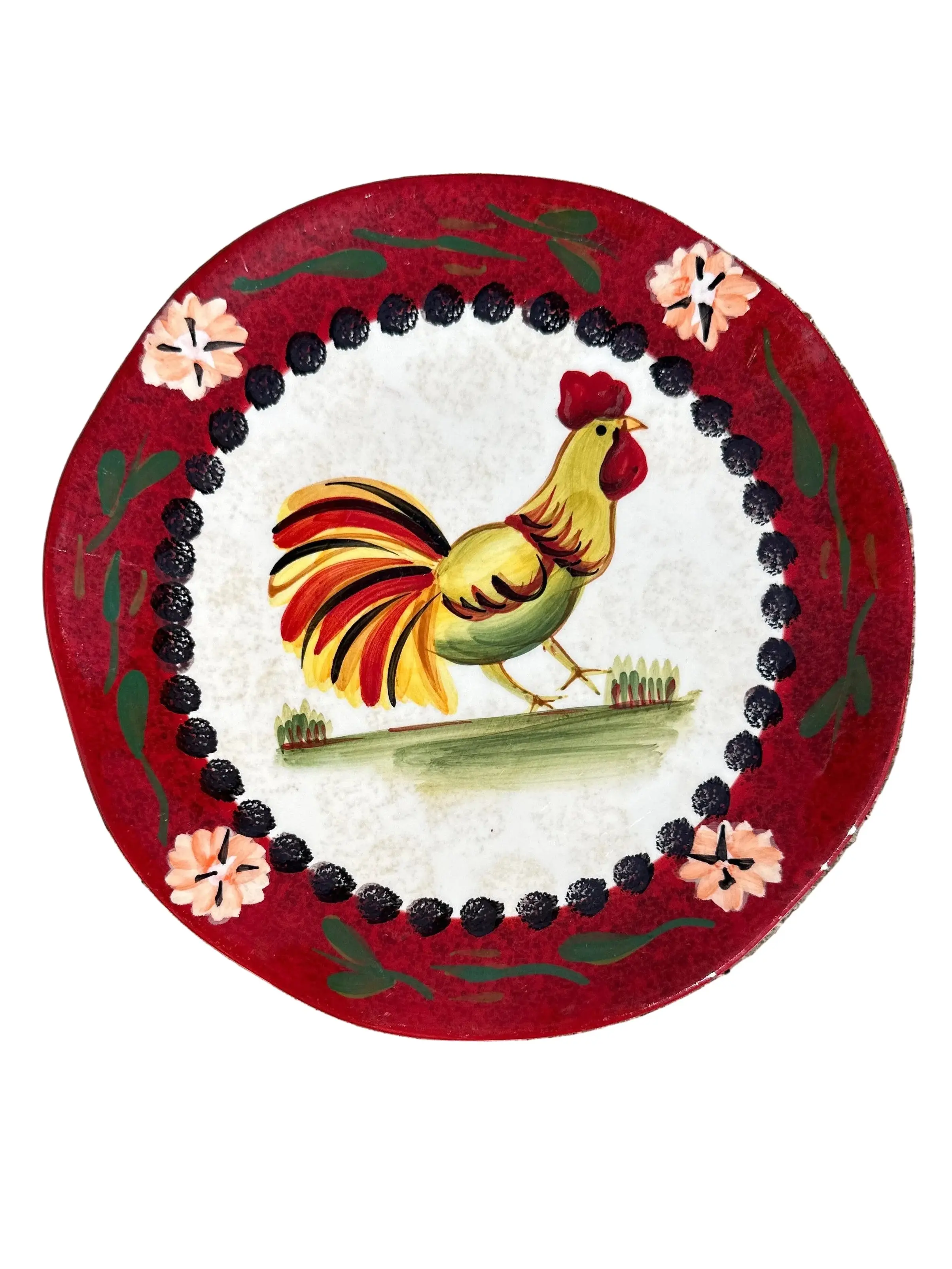 8 inch Decorative Rooster Plate