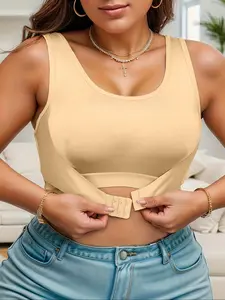 2 Pack Women's Plus Size Wireless Bras, Comfortable Soft Fabric Design, Perfect Fit for Curvy Women, All-Day Wear with Stylish Appeal