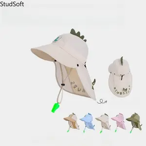 2026 New Children's Hats, Summer, Boys and Girls, Outdoor Sun Protection Hats, Cute Cartoon Sun Hats, Quick-drying, Waterproof, Breathable Fisherman Hats