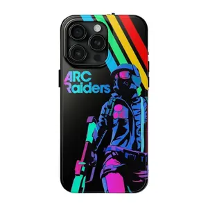 ARC Raiders Gaming Two-In-One Drop-Resistant Mobile Phone Case Protection, Shockproof For IPhone 17-12, Pro Max, Pro Plus, and Samsung S25 24 23 Safety Case