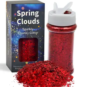 Body Glitter Face Glitter for Women 2 oz 56.7g Sparkly Chunky Glitter for Hair Nail Eye Lip Makeup DIY Art Crafts Party Festival