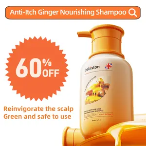 Ginger Shampoo Scalp Nourishing Anti-dandruff Control Gentle Safe no Damage Formula Healthy Hair Natural Ingredients for all Scalp Hair Properties