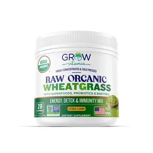 Raw Organic Wheatgrass Juice Powder