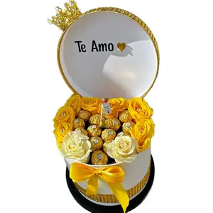 Yellow rose bouquet personalized Birthday Wedding Colorful Children