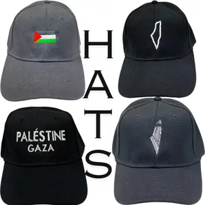 Palestine Stitched Adjustable Hat- High Quality, Resistance Duty, Multiple Style, Unique Stiches