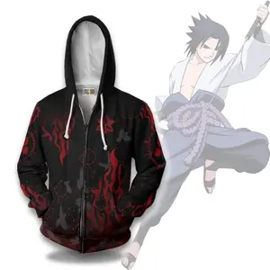 Pemagear Sasuke Akatsuki 3D All Over Print Hoodie