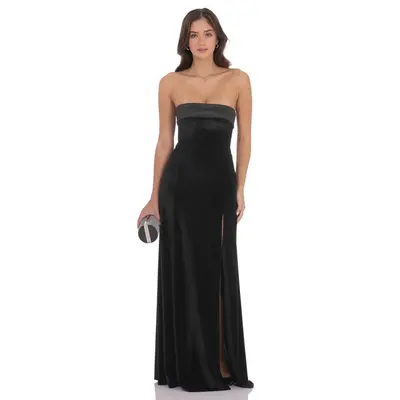 Odela Strapless Drop Waist Maxi Dress Chocolate - TikTok Shop Odela Strapless Drop Waist Maxi Dress Chocolate - TikTok Shop