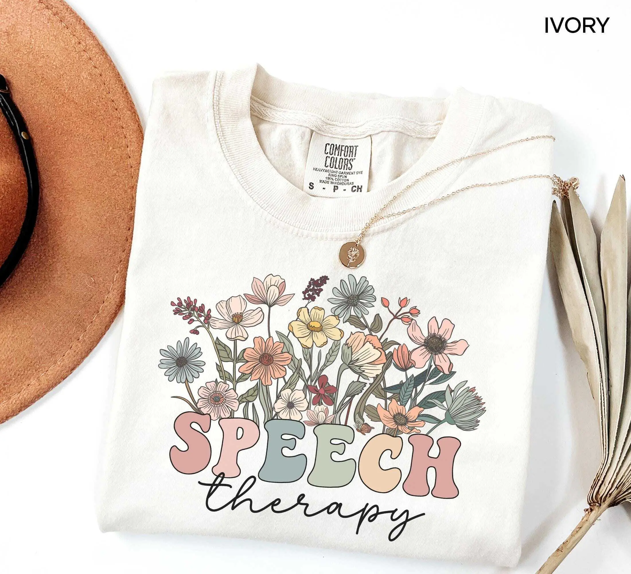 Comfort Colors® Speech Therapy Shirt SLP Shirt SLPA Women's Casual T-Shirt for Speech Pathologists Top Womenswear