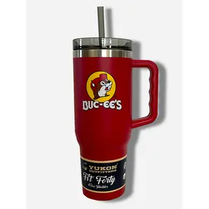 Buc-ee's Yukon Outfitters Red 40oz Tumbler
