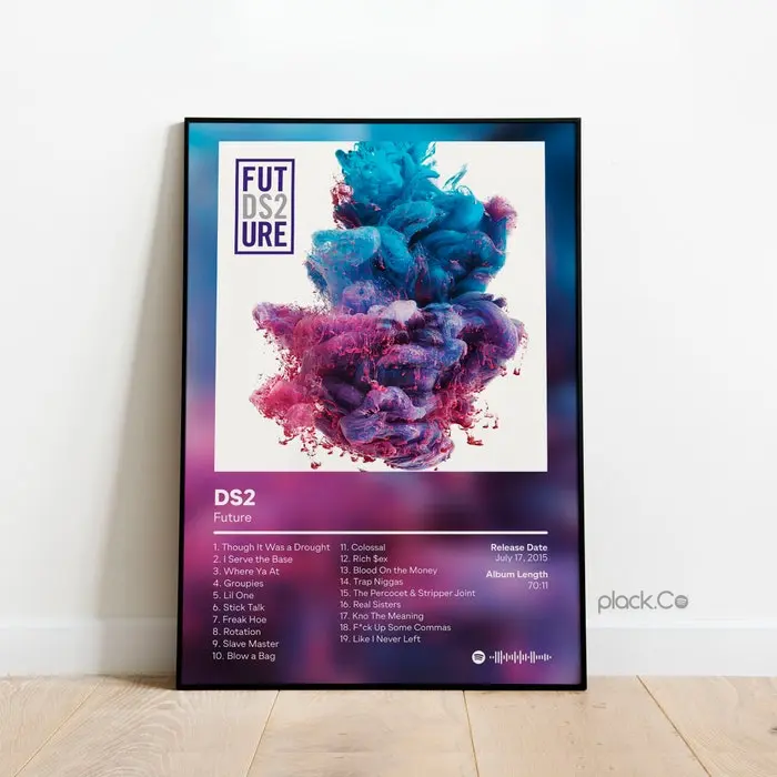 Future - DS2 - Custom Album Cover - Future Rapper Poster - Dirty Sprite - Hip Hop Wall Art - Album Cover Print - Music Wall Art - DS2 Poster38279279