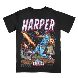 【S-5XL】 Bryce Harper Planet Euphoria Shirt 90s Vintage Inspirational Baseball Graphic Tee Shirt for Men Women Streetwear 【S-5XL】 #TikTokShopRestock