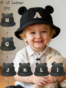 1PC Cute Cartoon Baby Fisherman Hat, Unisex For Boys And Girls, Spring Summer Sun Protection Breathable Casual Basin Hat0-24Y