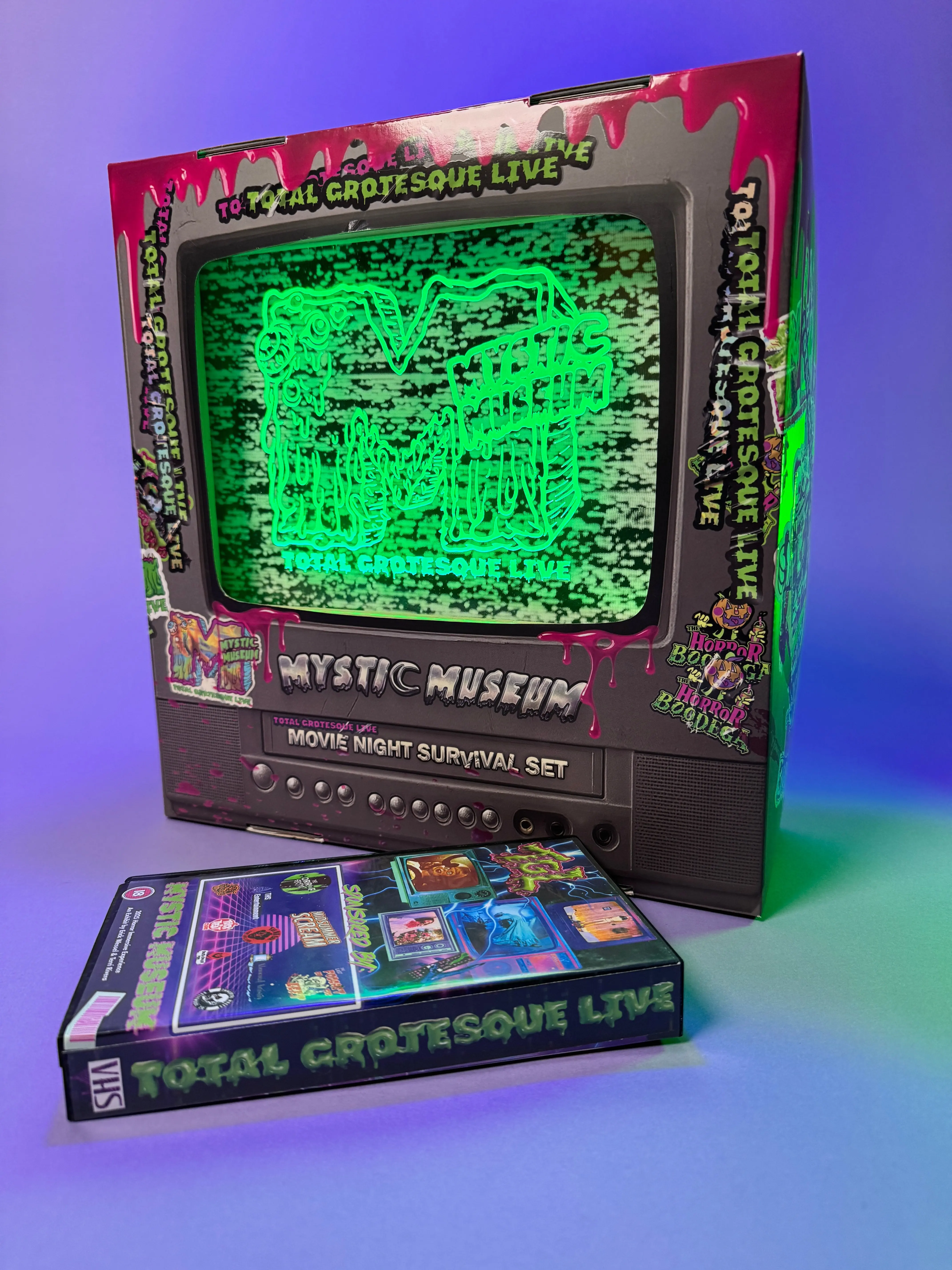 Total Grotesque Live Lamp - Mystic Museum Movie Night Survival Set