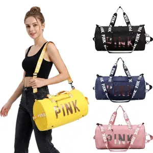 Women's 18" Sparkling Sequin Gym Tote, Waterproof Large-Capacity Travel & Carry-On Bag for All Occasions