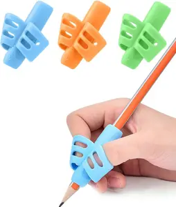 Pencil Grips for Kids Handwriting Pencil gripper Pencil Holder Posture Correction Training Writing AIDS for preschooler Kids toddler Children Special Needs (3 PCS)