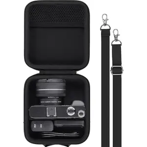 Camera Case Compatible with YIGLLO/Zostuic/Duluvulu/VJIANGER/Gavonde 4K Digital Camera for Photography Auto-Focus Vlogging Camera with 3inch 180 Flip Screen(Black Case)