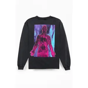 PacSun Men's Nirvana Sliver Long Sleeve T-Shirt - Multicolor