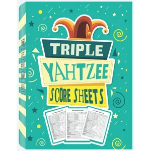 Triple Yahtzee Score Sheets: 100 Triple Yahtzee Score Pads - Paperback