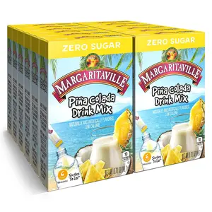 Beverage Margaritaville Pina Colada Singles To Go Drink Mix – 72 Servings Sugar