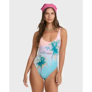 Palm Bay Fiji One Piece Swimsuit - Waterfall