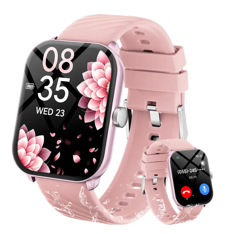 Free deliver Women's 2026 Wireless Smartwatch - Bluetooth Waterproof, Compatible with Android & iPhone, 100+ Sports Modes, Call Function, Music Control, DIY Dial, Message Reminders, 3-DAY Free Delivery, Ideal for Sports & Gifts for Women 603