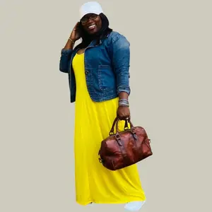 Pineapple Big Shot Maxi Dress