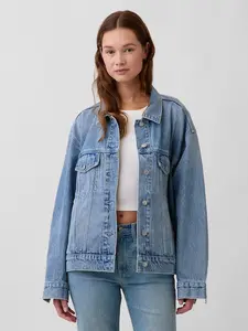 Gap Women's Oversized Icon Denim Jacket