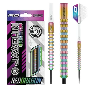 Red Dragon Darts Javelin Spectron Steel Darts Set - Long Grip, Multiple Weight Options, Sports & Outdoor Leisure Darts Sets