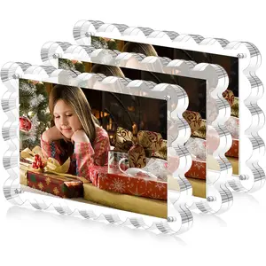 High-Quality Acrylic Magnetic Frame, Protects Unique Personality, Perfect for Kids' Photos, Durable and Stylish