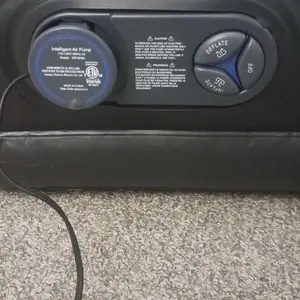 【Valentine's Day gift】Inflatable Mattress Airbed with Built-in High Capacity Pump, Double Height, Non-Slip Bottom Design, Weight Capacity 660 lbs Air Bed for Home, Camping