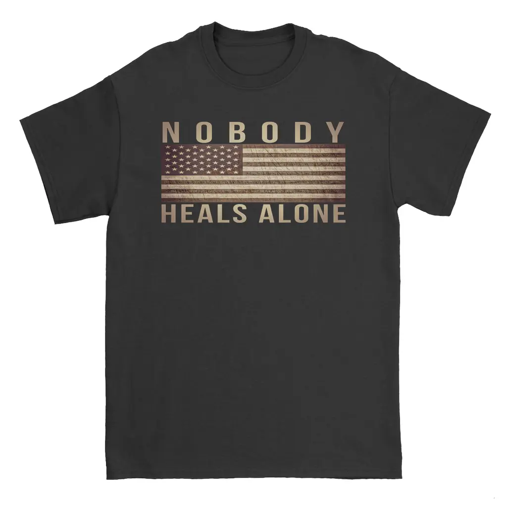 Tall Size Nobody Heals Alone Tee