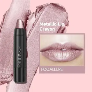FOCALLURE Ultra Chic Matte Lipstick,Rich Vitamin E Lip Crayon,Lightweight Matte Color without Drying or Fading,Long Lasting Waterproof Lips Makeup