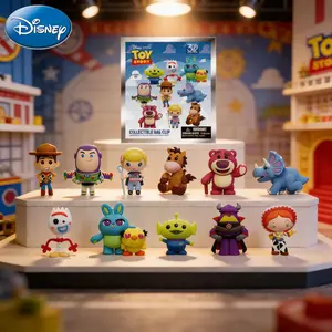 Disney Toy Story 3D Keychain Blind Bag 1PC Officially Licensed Mystery Anime Figure Keyring PVC Blind Box Backpack Charm Perfect for Collectors