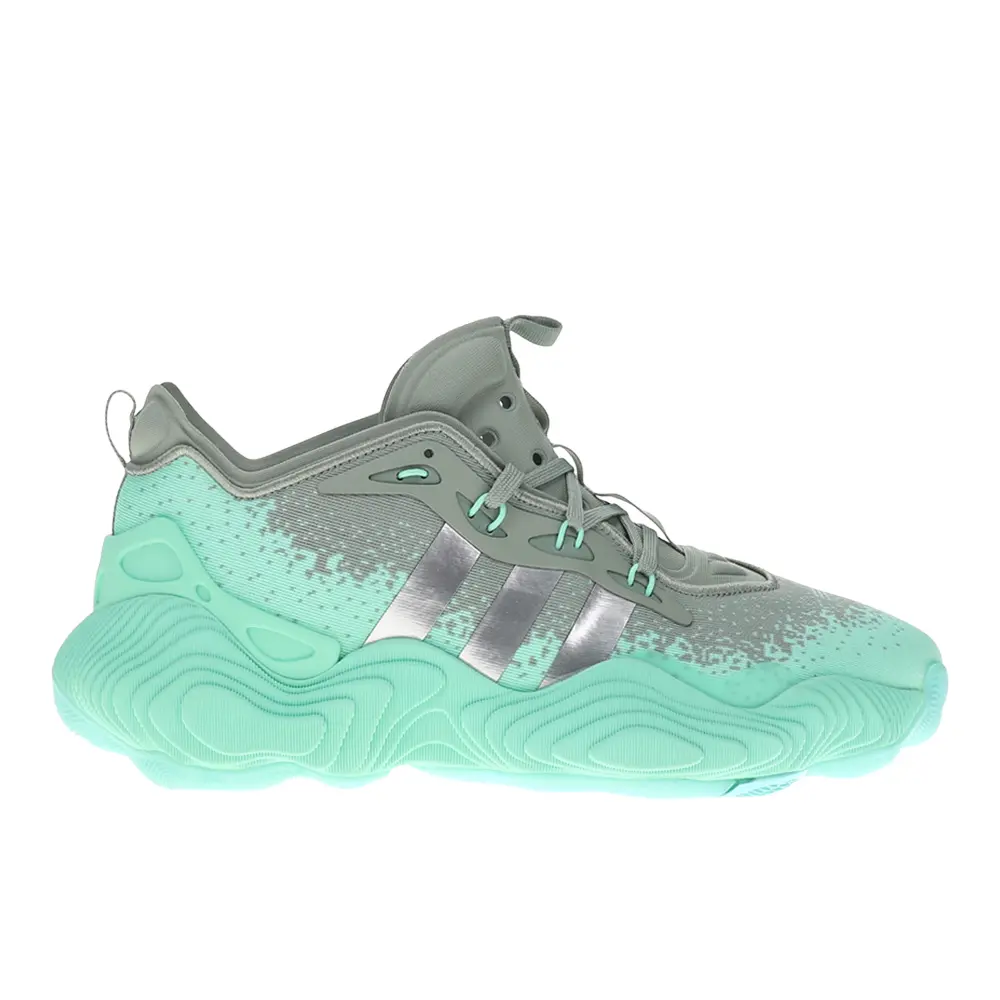 adidas Mens As Trae 3 Basketball Sneakers Shoes - Grey