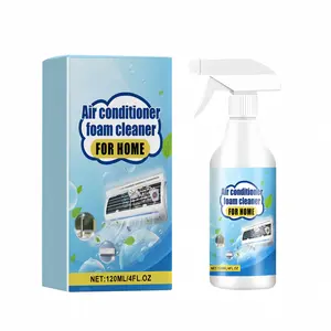 Air Conditioner Foam Cleaner AC Coil Cleaner Indoor Outdoor Unit Cleaning Dust Dirt Odor Mold Removal No Disassembly Required