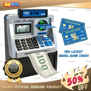 Magic Safe Deposit Box for kid, rolling money saving box back to school sale, best gift for boys and girls