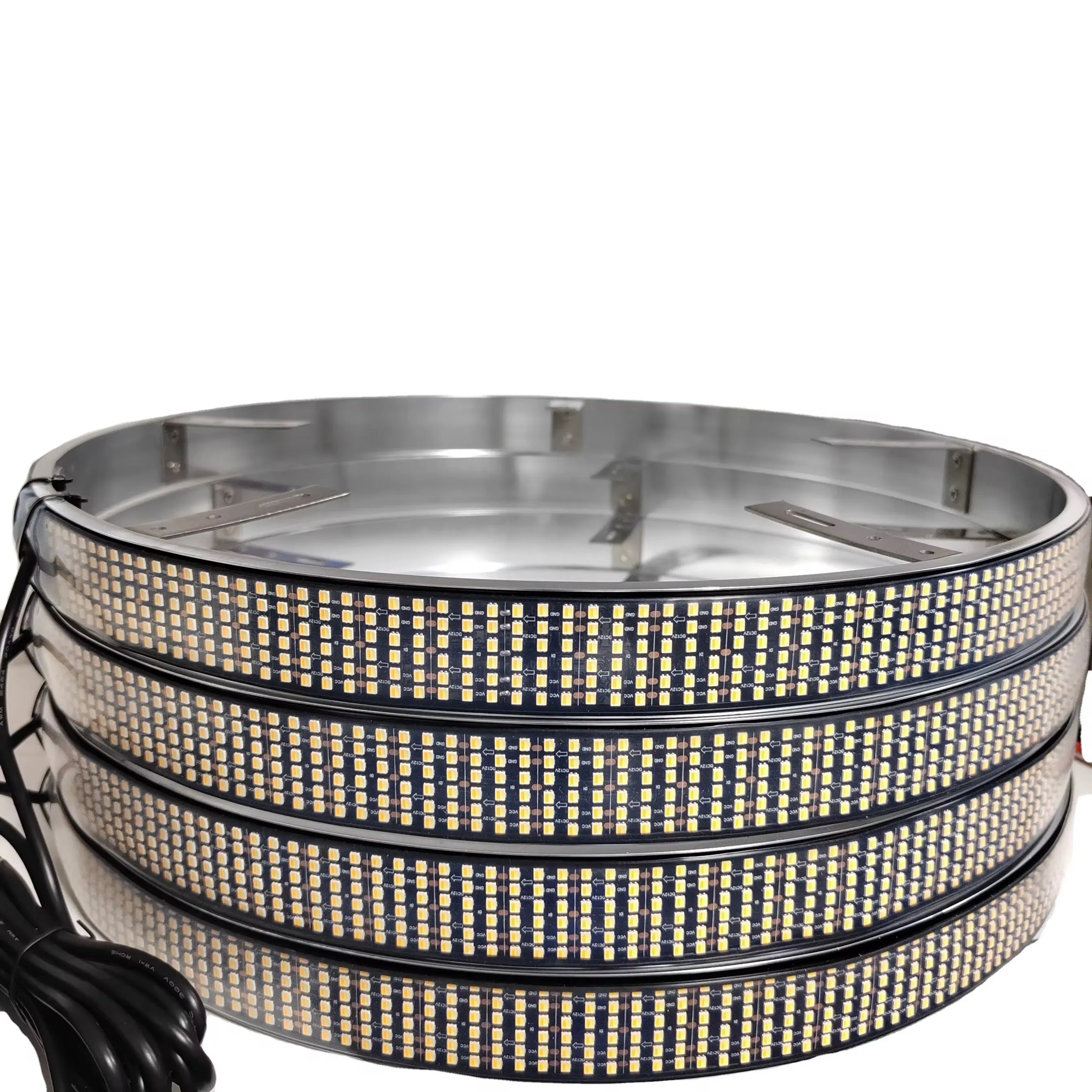 6 Row Sequential Switchback Strobe Wheel Lights