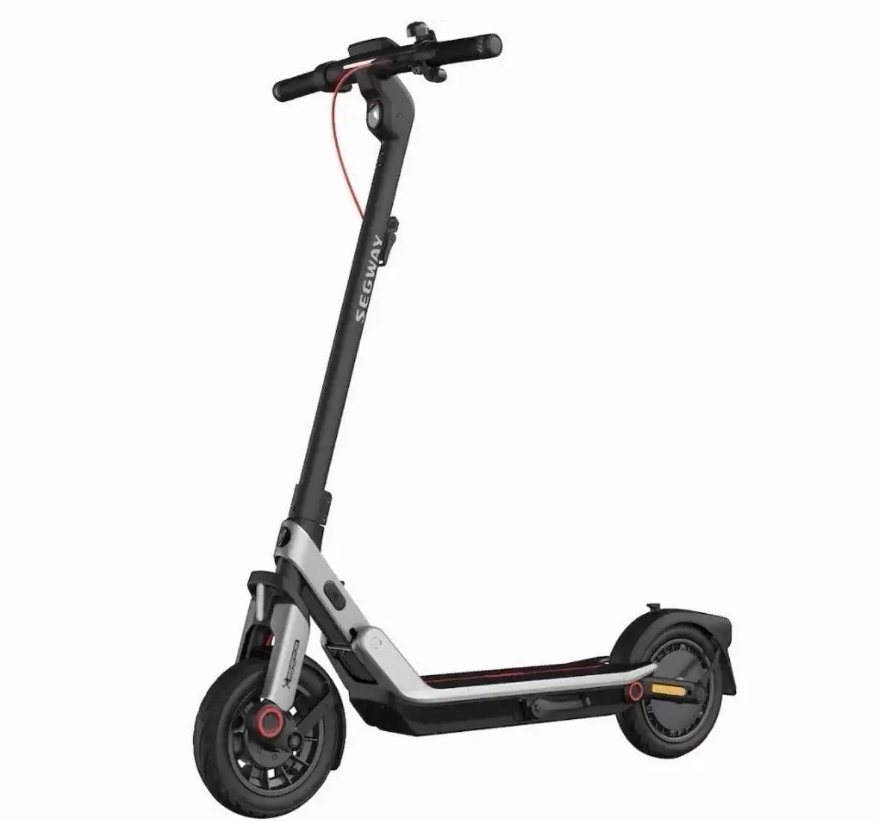Segway Ninebot E3 Pro 800W Folding Scooter Dual Suspension Gray/Red