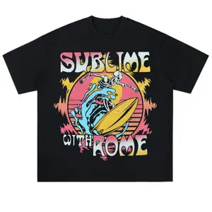 SUBLIME WITH ROME T-Shirt Rock Band Gift Unisex, Unisex Punk Band Cotton Tee 90s Styled Shirt Rock Vibes