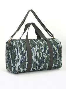 Aldult Green Camo Duffel Bag