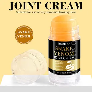 【Ten pack at a better price】ROZINO Snake Venom Joint Cream 2-Pack Advanced Gel for Back Knees Hands Neck & Feet Professional Soothing Relief 40G